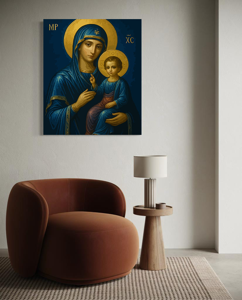 Set Pictură pe numere – Maica Domnului 6051