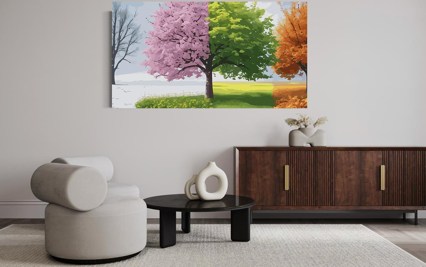 Set Pictură pe numere – Patru Anotimpuri 6087