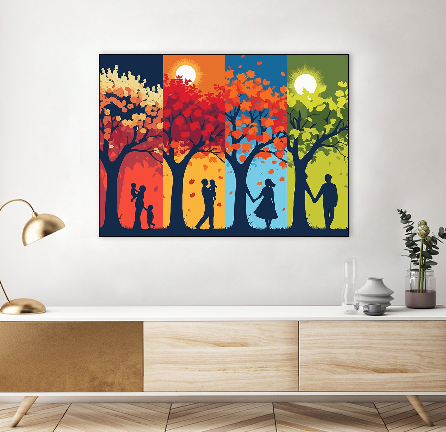 Set Pictură pe numere – Patru Anotimpuri 6097