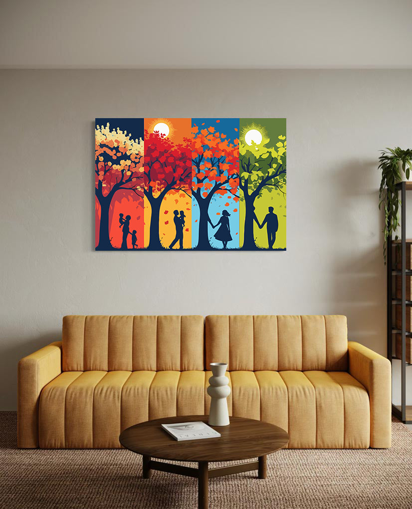 Set Pictură pe numere – Patru Anotimpuri 6097