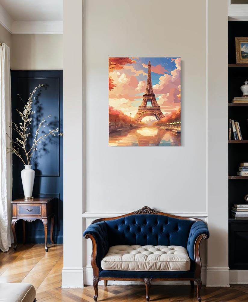 Set Pictură pe numere – Toamna în Paris 6104