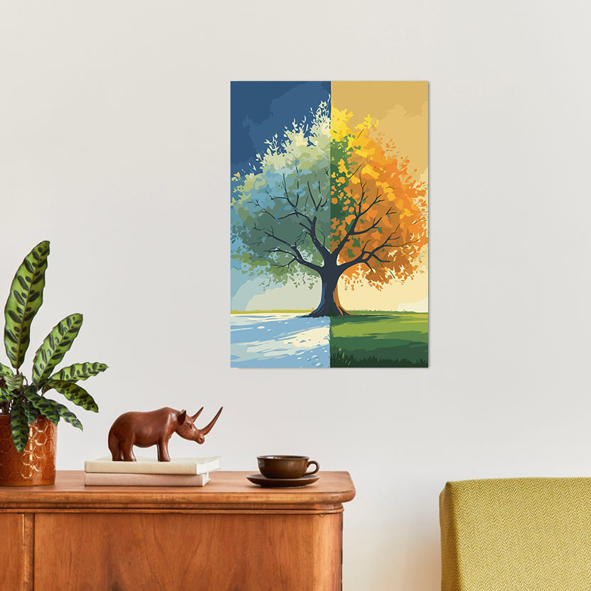 Set Pictură pe numere – Iarna și Primăvara 6105