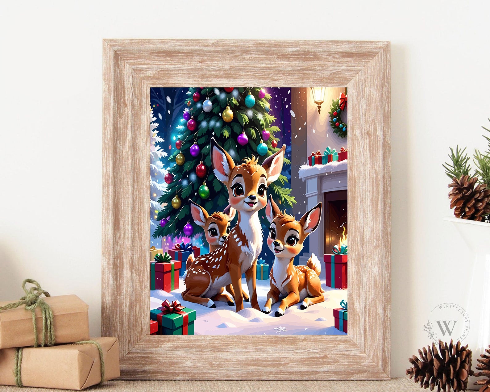 Set Pictură pe numere – Atmosferă De Crăciun 6129