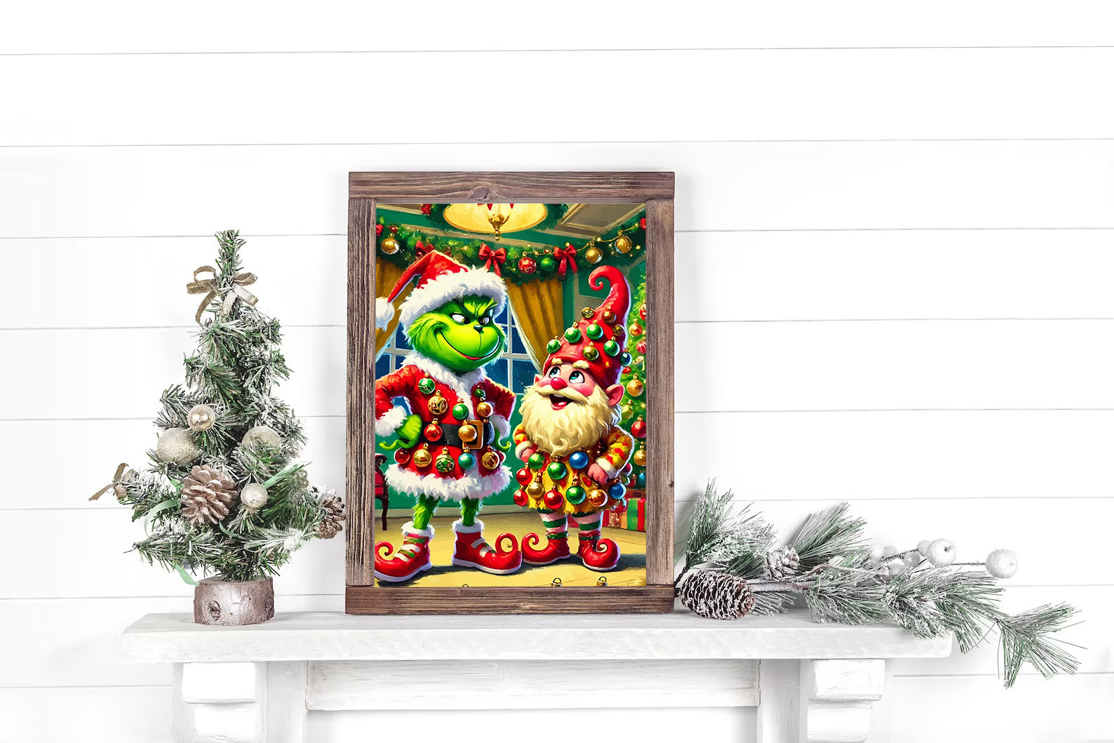Set Pictură pe numere – Grinch Și Elful 6131