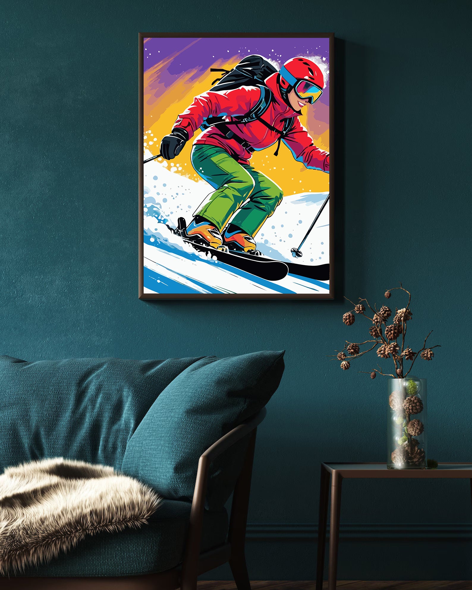 Set Pictură pe numere – Sport De Iarnă 6135