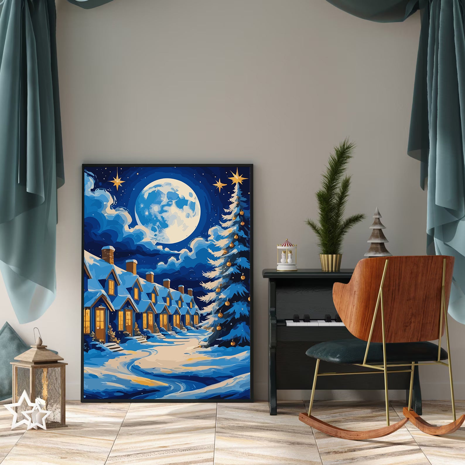 Set Pictură pe numere – Magia Iernii 6144