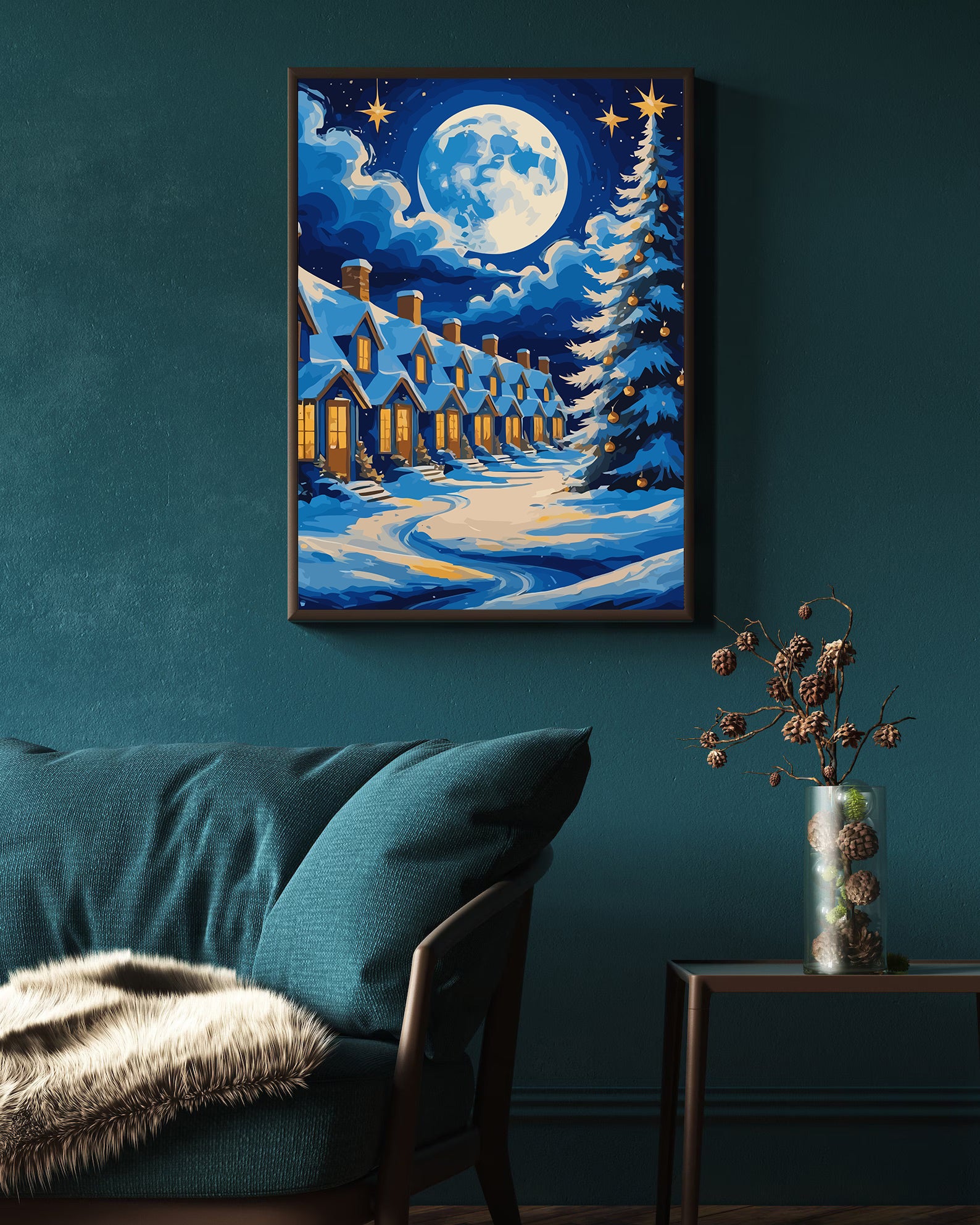 Set Pictură pe numere – Magia Iernii 6144