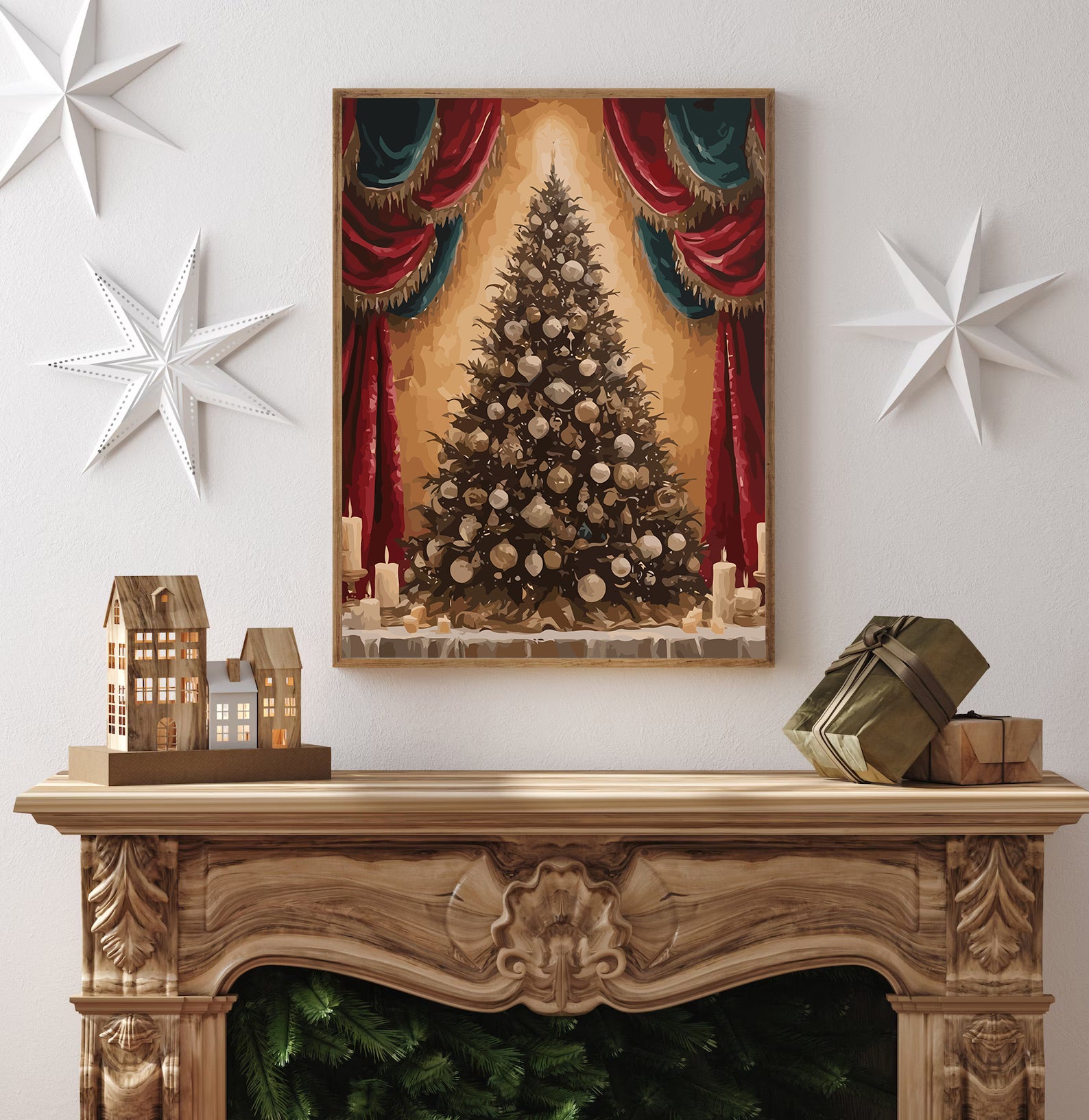Set Pictură pe numere – Brad De Crăciun 6146