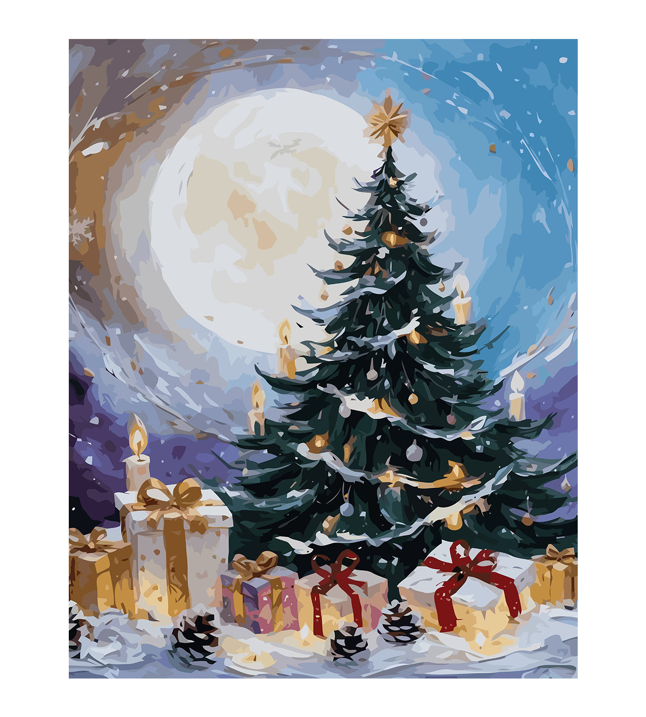 Set Pictură pe numere – Brad De Crăciun 6153