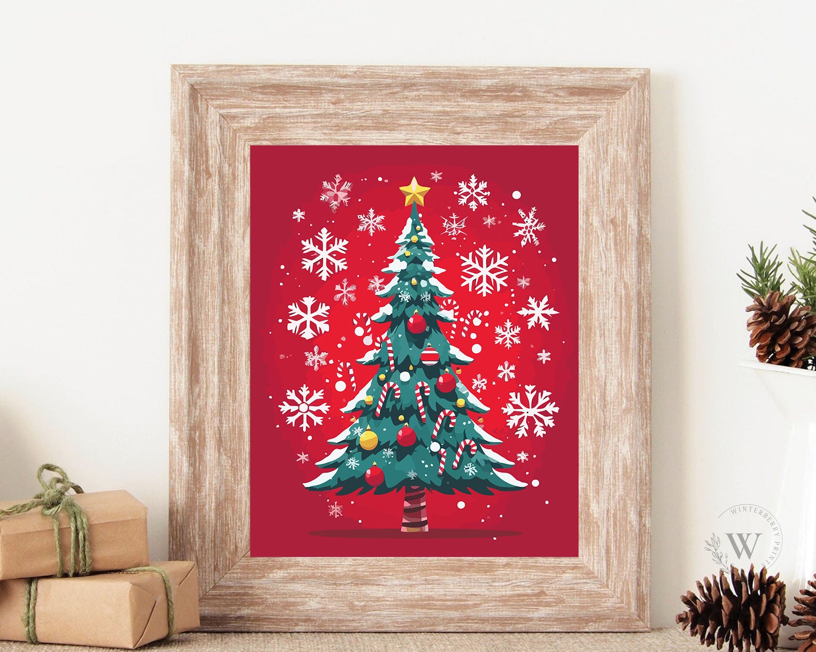 Set Pictură pe numere – Brad De Crăciun 6164