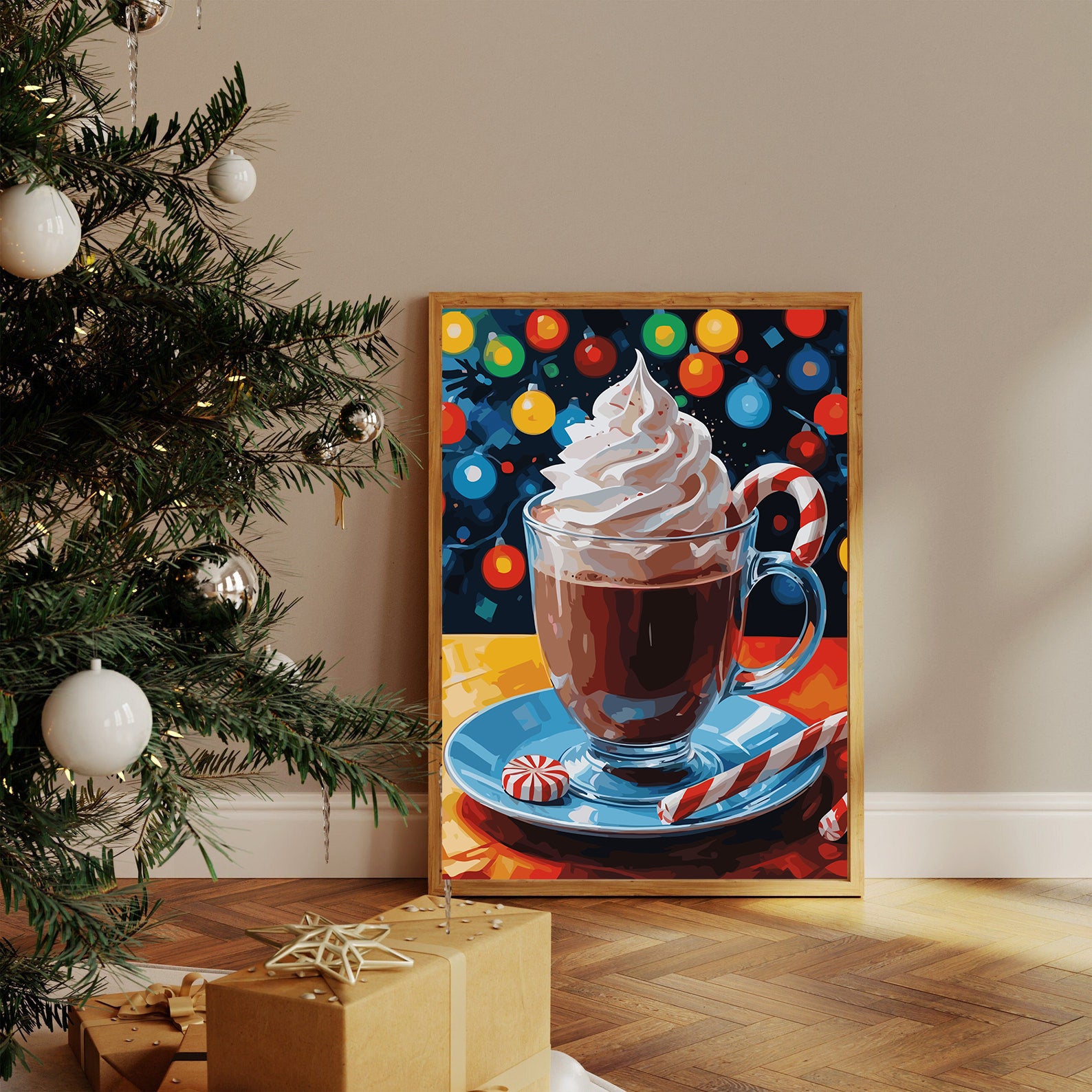 Set Pictură pe numere – Băutură De Iarnă 6165