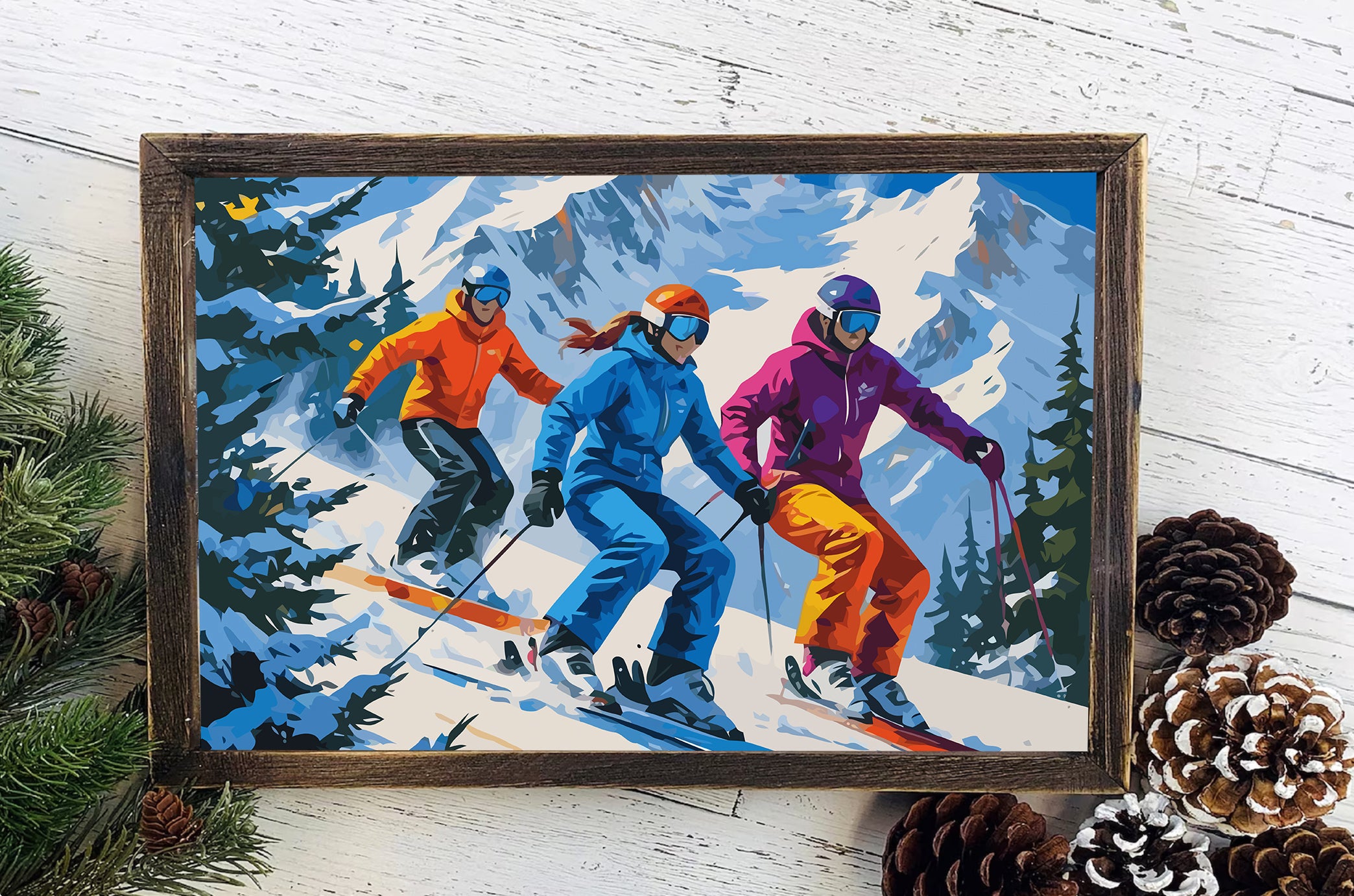 Set Pictură pe numere – Activități De Iarna 6173