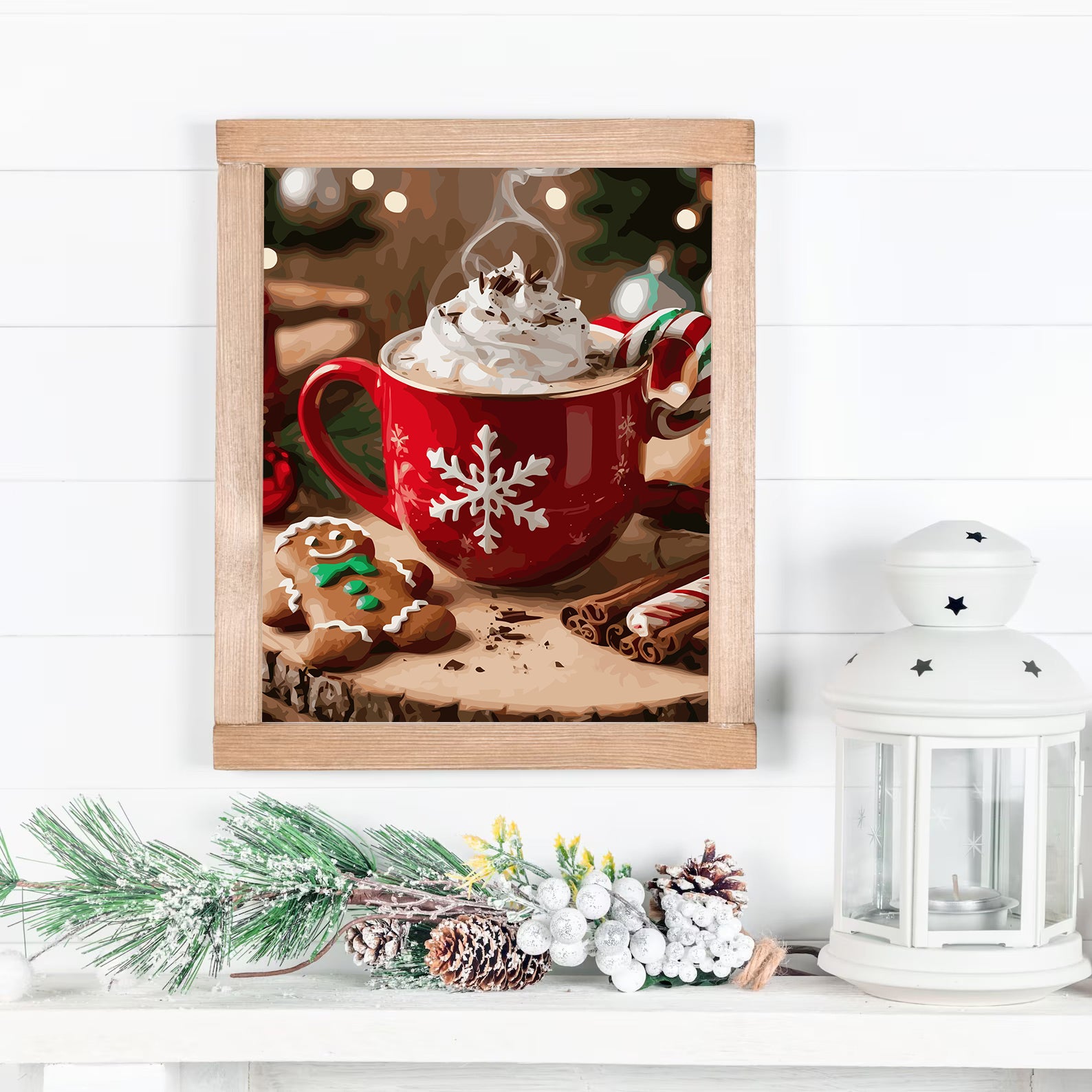 Set Pictură pe numere – Băutură Caldă 6177