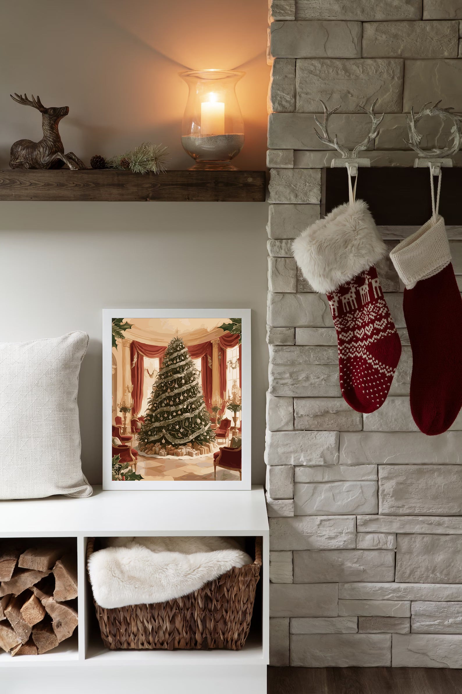 Set Pictură pe numere – Brad De Crăciun 6178