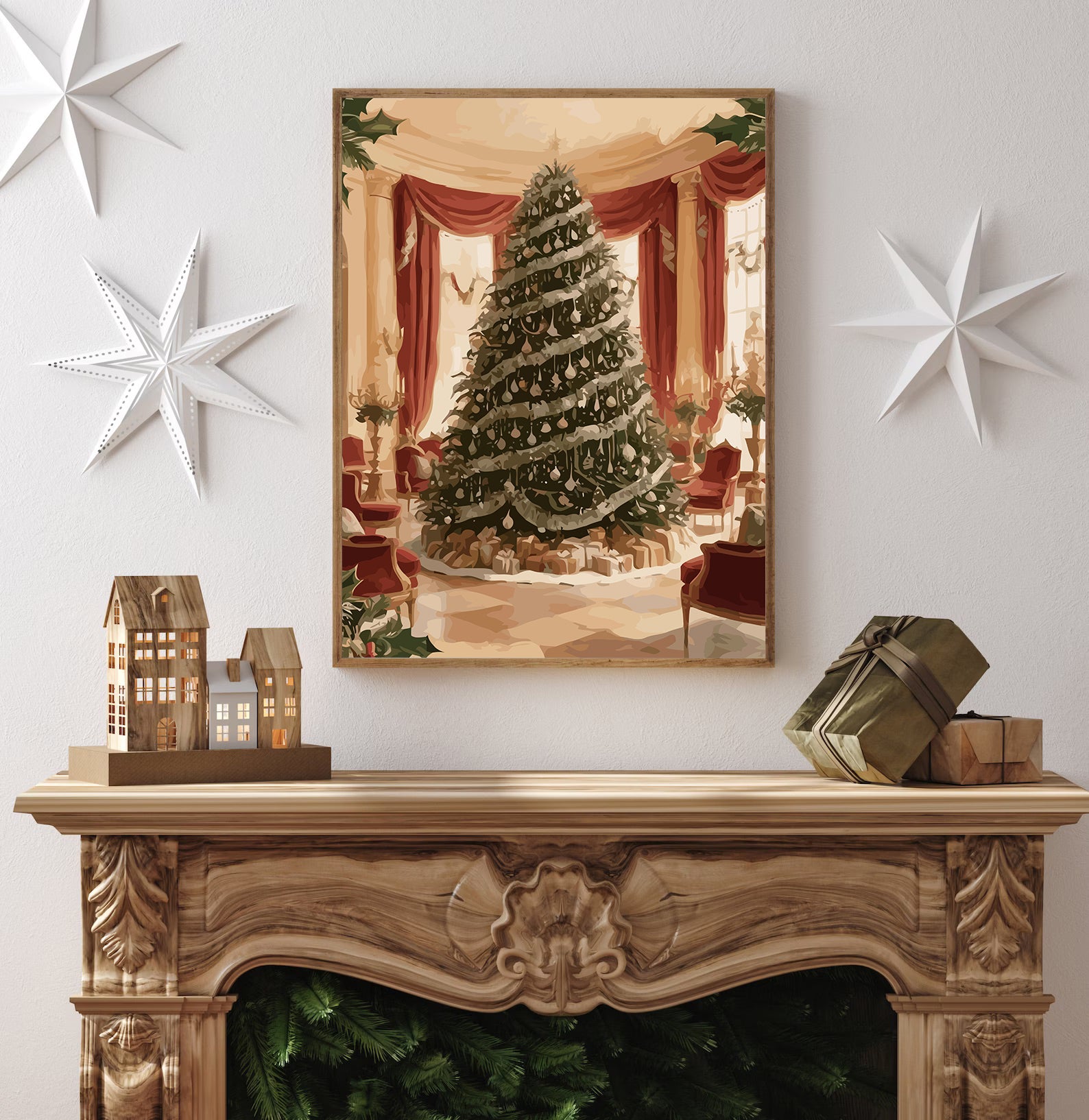 Set Pictură pe numere – Brad De Crăciun 6178