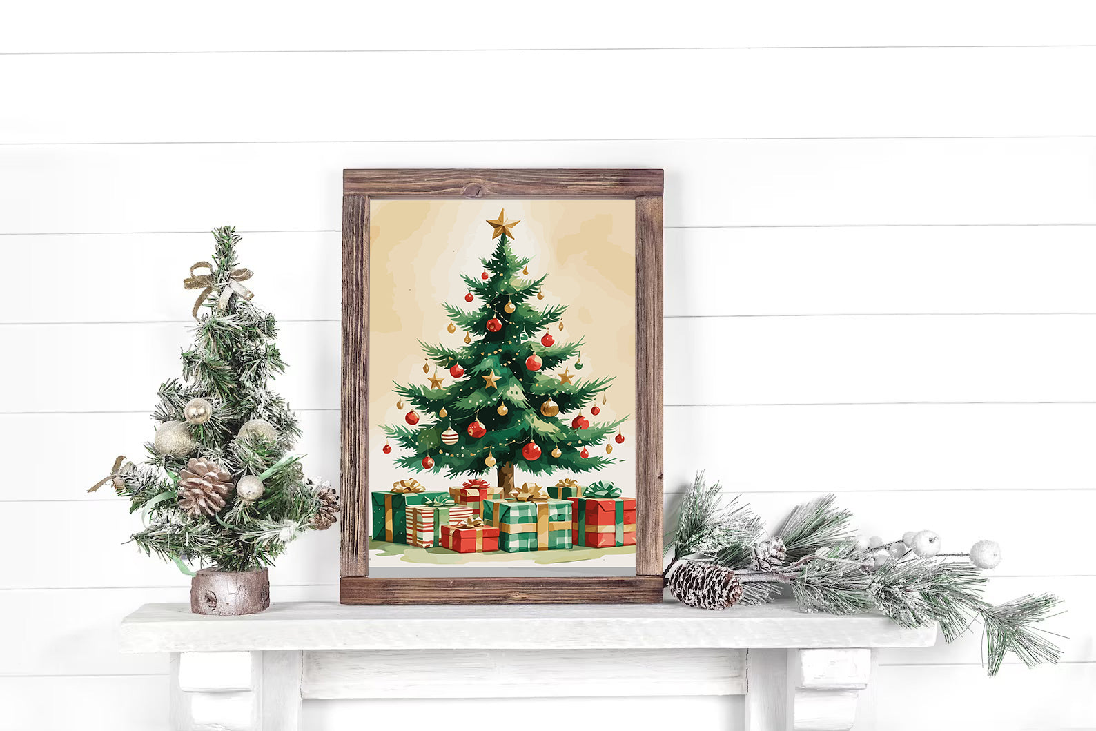 Set Pictură pe numere – Brad De Crăciun 6184