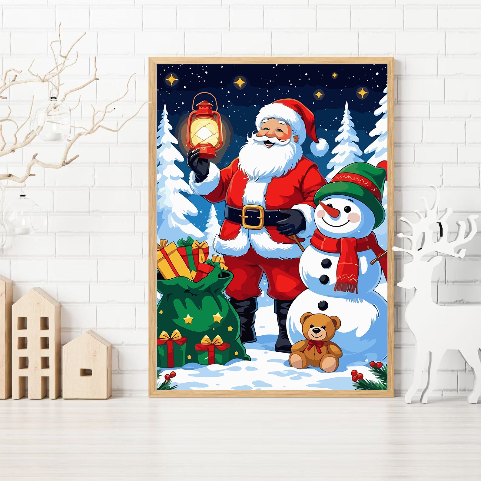 Set Pictură pe numere – Sărbători De Iarna 6190