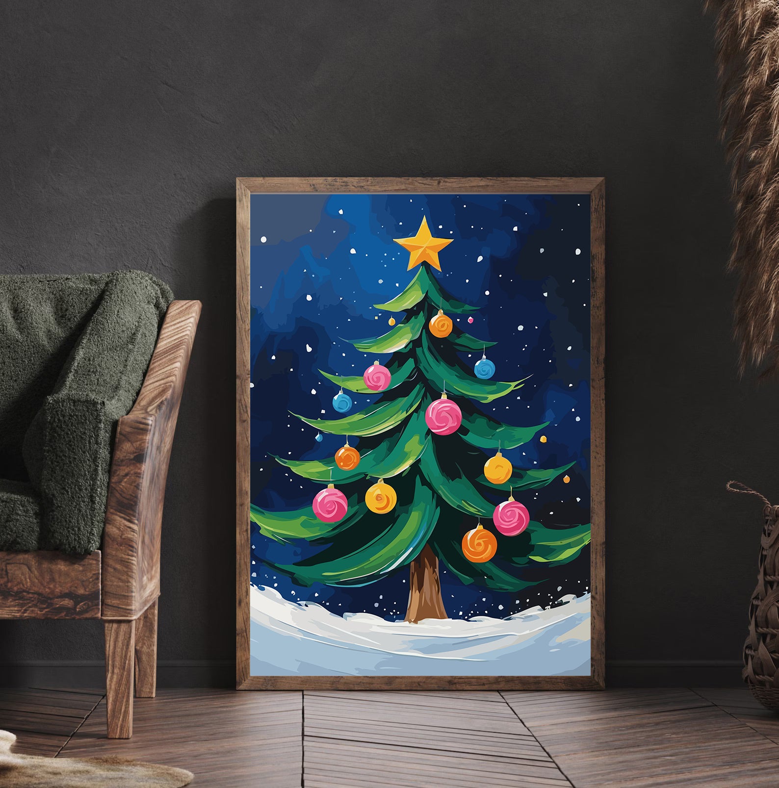 Set Pictură pe numere – Brad De Crăciun 6194