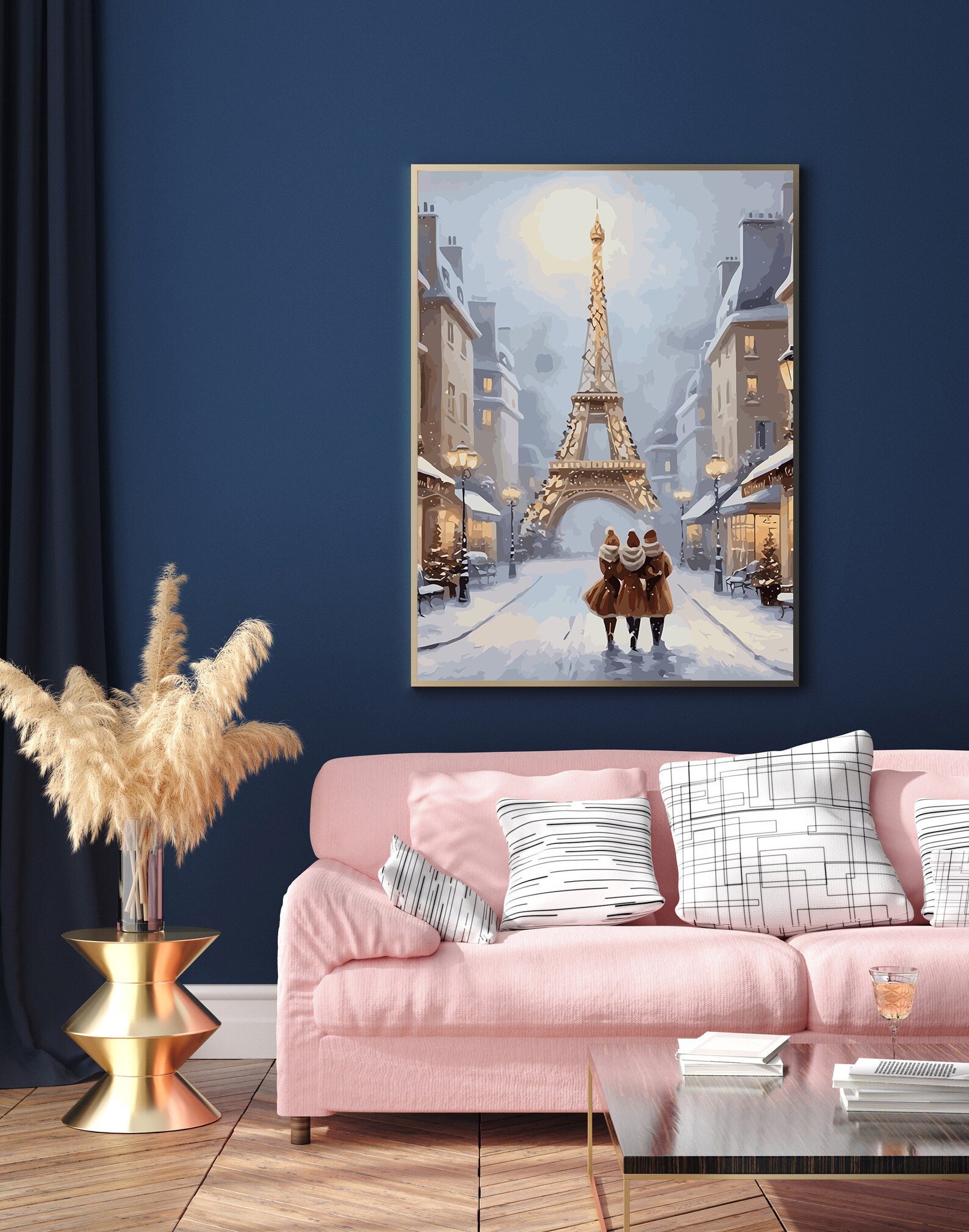 Set Pictură pe numere – Iarna În Paris 6210