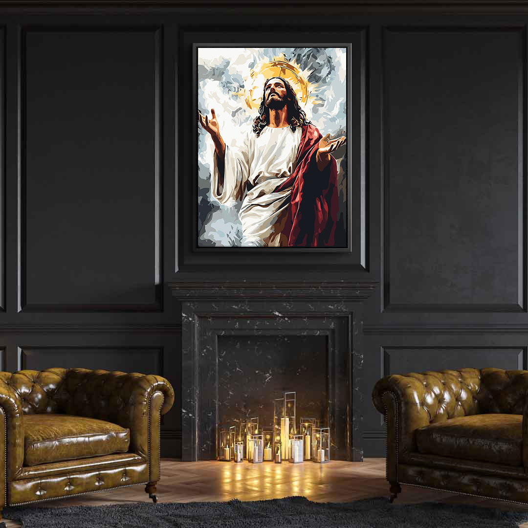 Set Pictură pe numere – Isus Hristos 6243