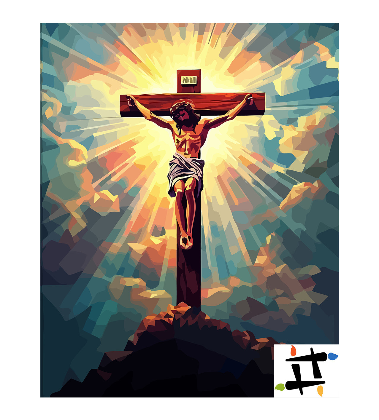 Set Pictură pe numere – Răstignirea Lui Isus Hristos 6274