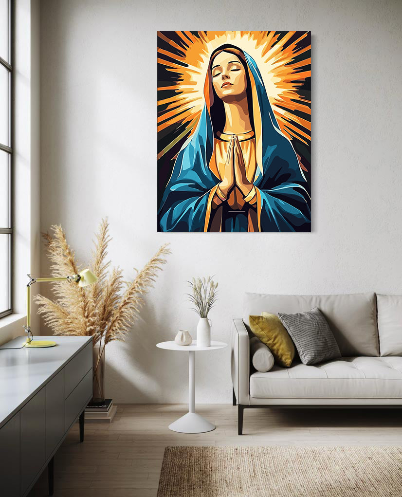 Set Pictură pe numere – Fecioara Maria 6286