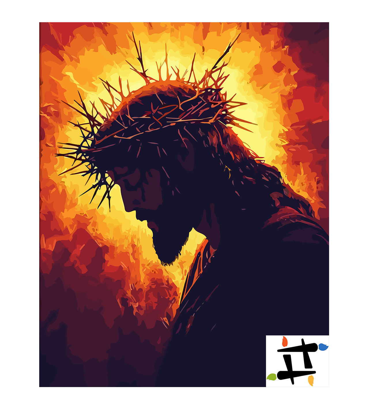 Set Pictură pe numere – Sacrificiul Divin 6288