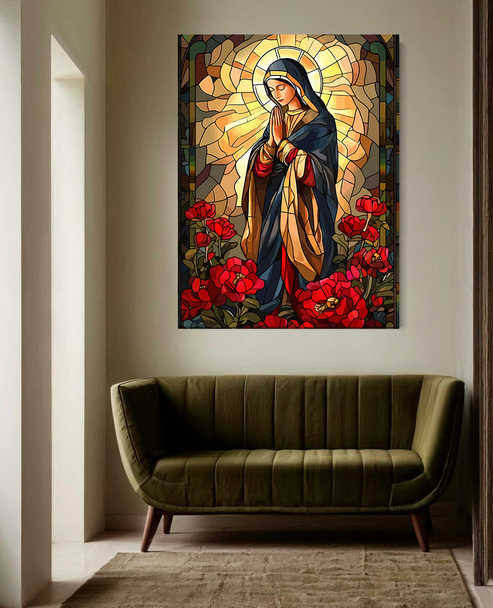 Set Pictură pe numere – Fecioara Maria 6291