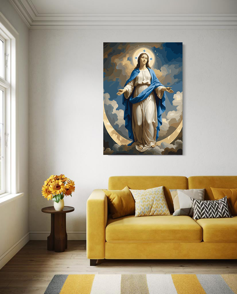 Set Pictură pe numere – Fecioara Maria 6307