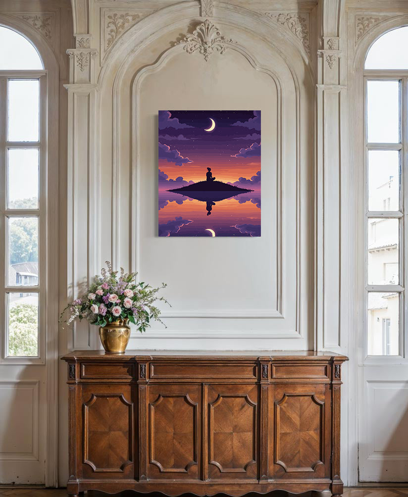 Set Pictură pe numere – Meditație Și Reflexie 6309