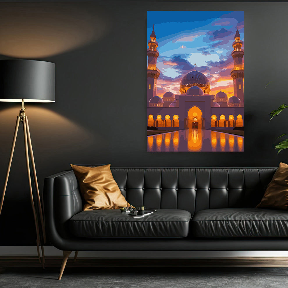 Set Pictură pe numere – Marea Moschee Sheikh Zayed 6310