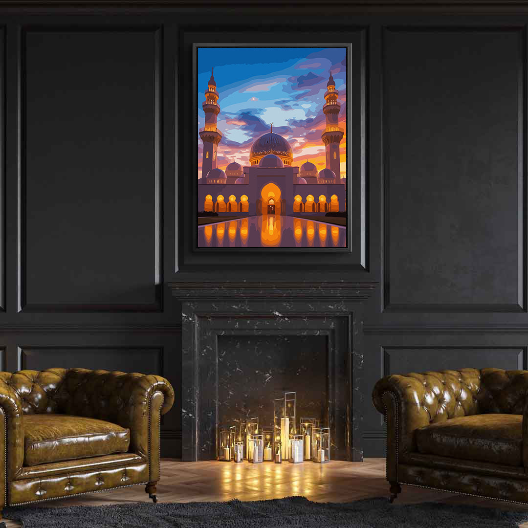 Set Pictură pe numere – Marea Moschee Sheikh Zayed 6310