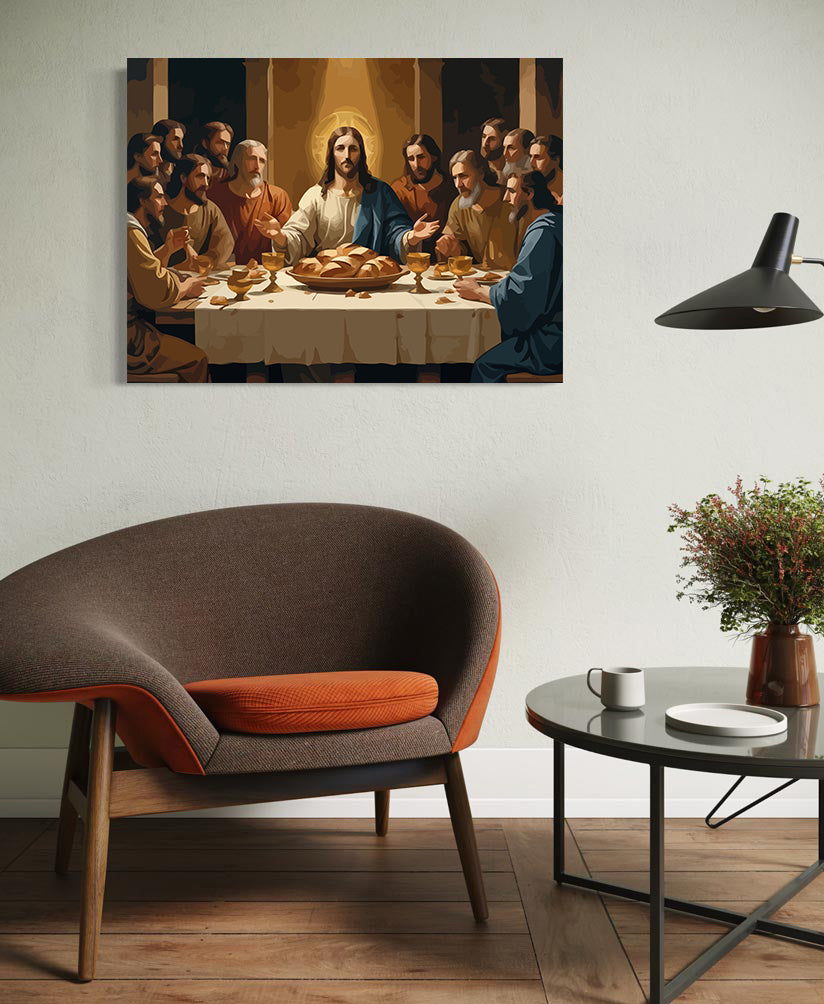 Set Pictură pe numere – Cina Domnului 6314