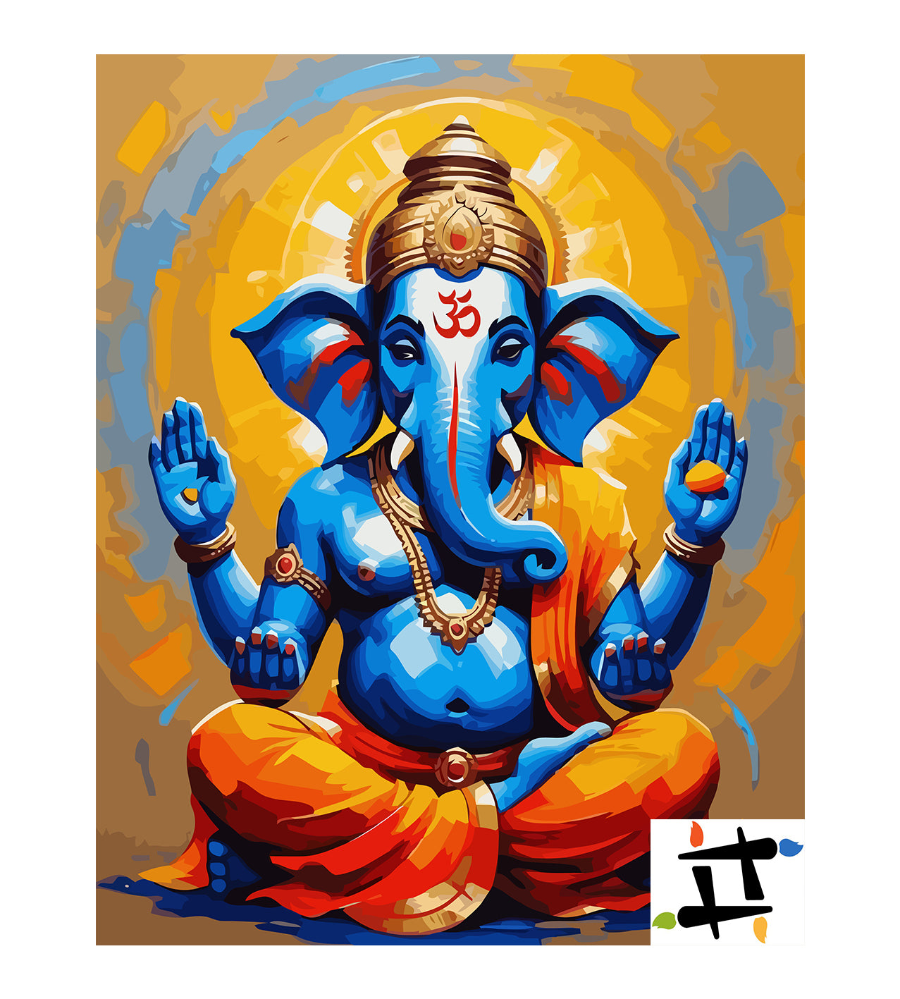 Set Pictură pe numere – Lordul Ganesha 6327
