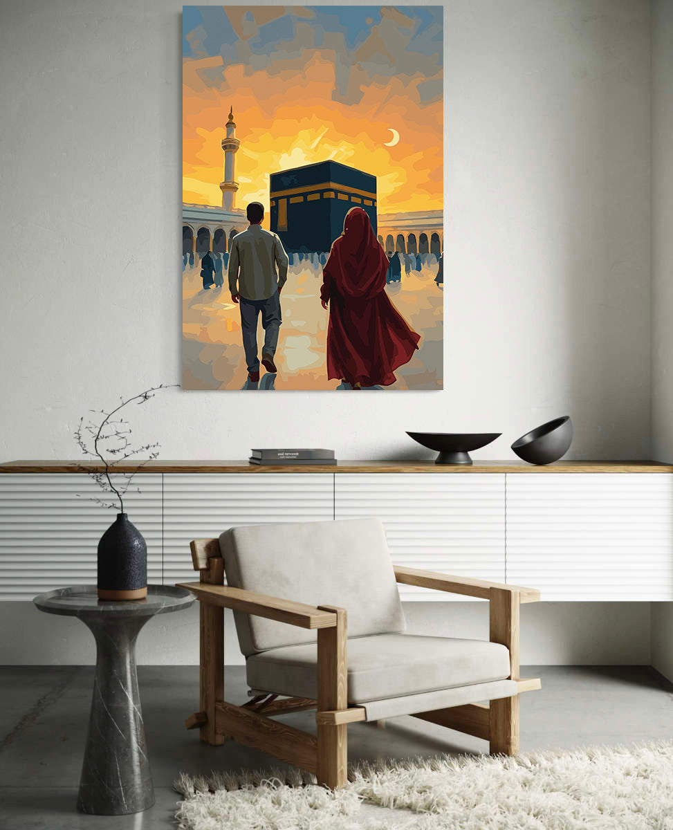 Set Pictură pe numere – Călătoria La Kaaba 6338