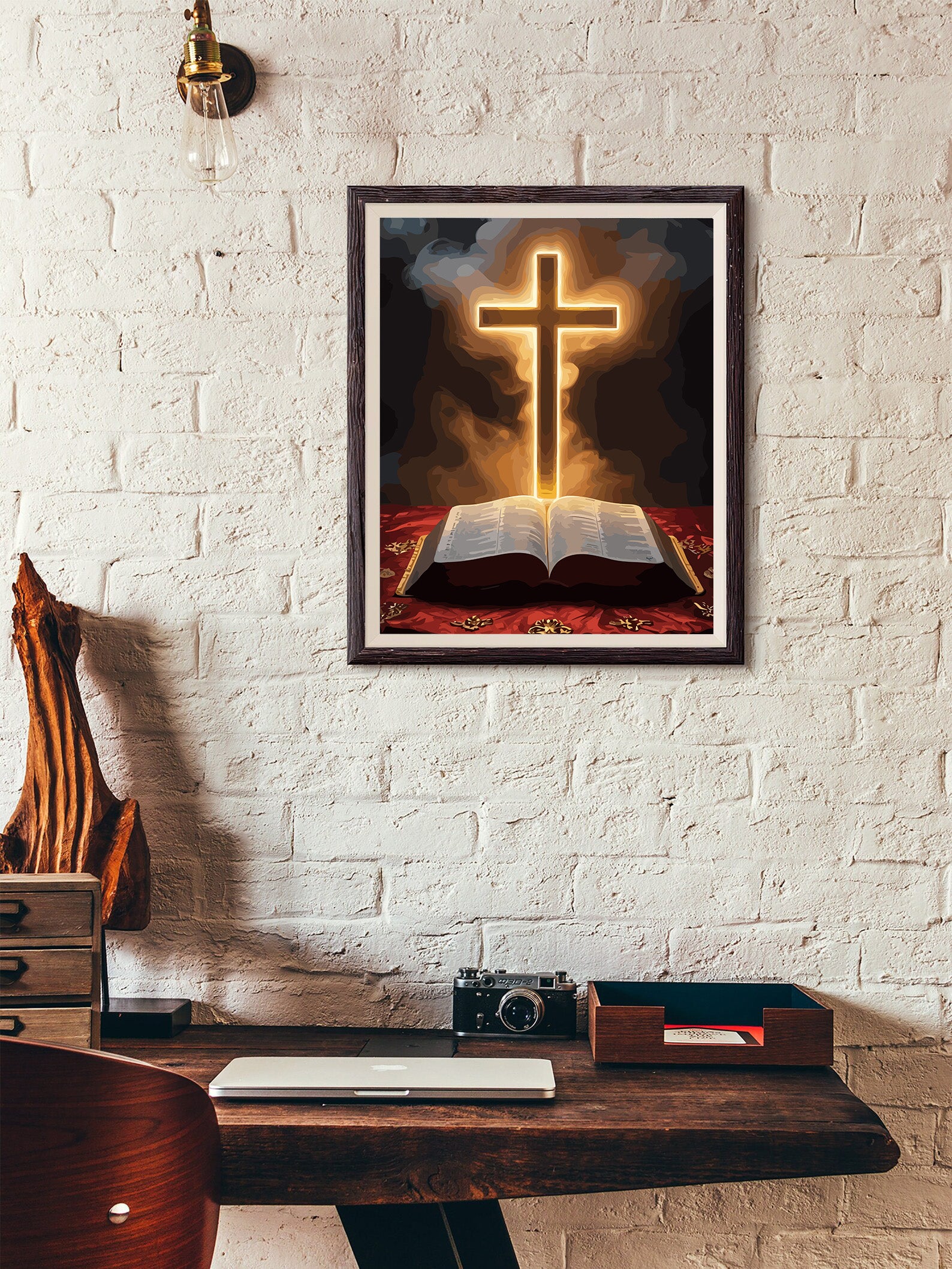 Set Pictură pe numere – Lumina Crucii 6342