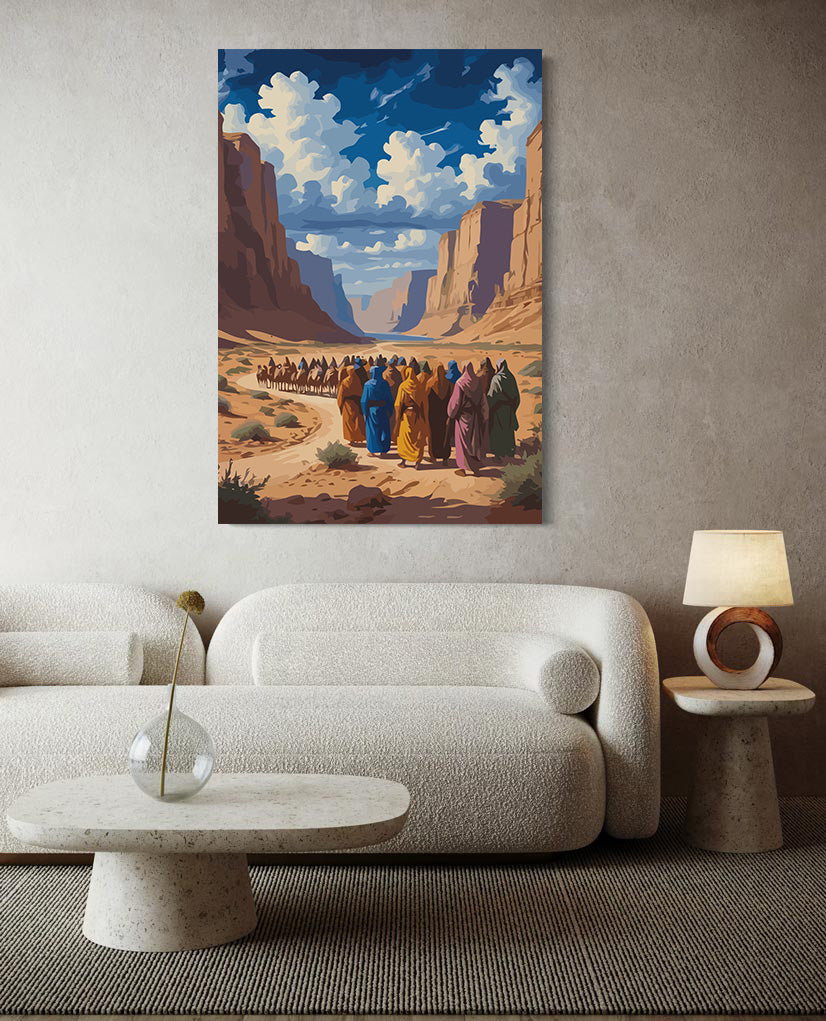 Set Pictură pe numere – Caravana Prin Deșert 6347