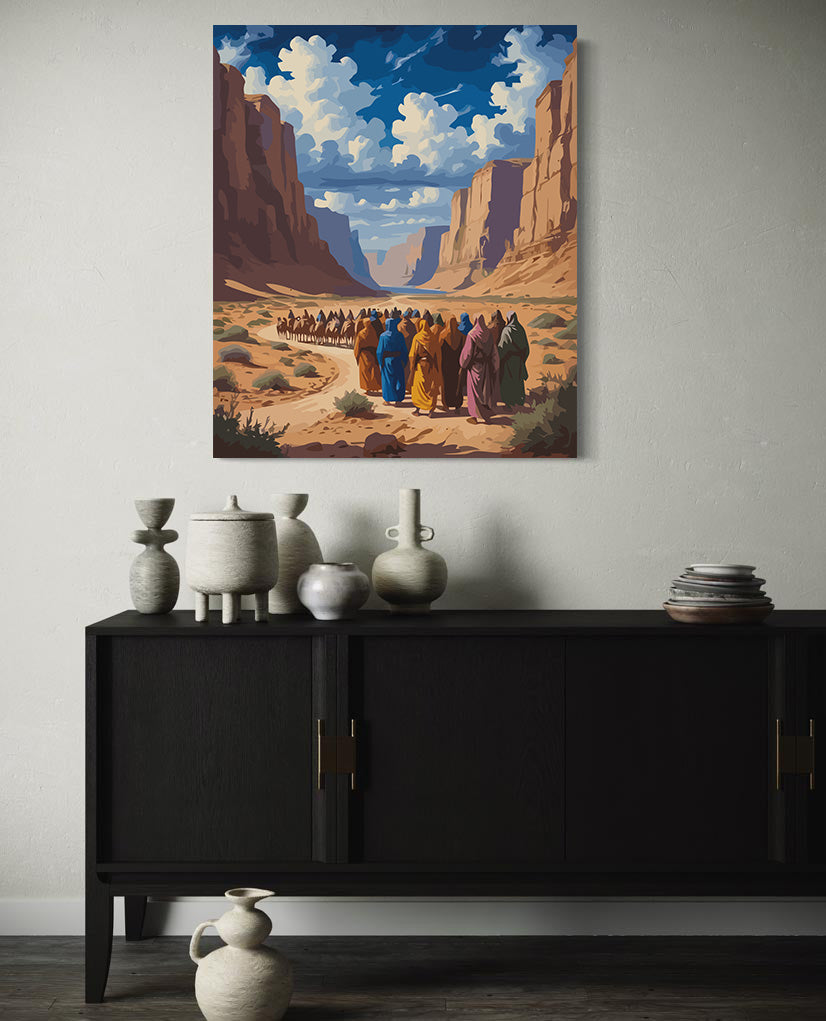 Set Pictură pe numere – Caravana Prin Deșert 6347