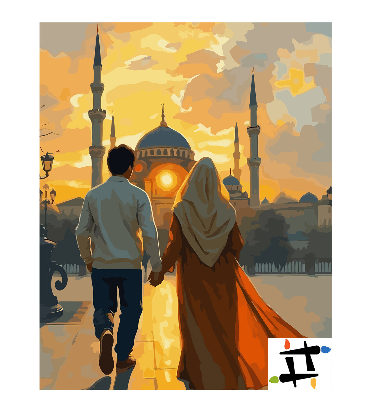 Set Pictură pe numere – Iubire Și Credință 6350