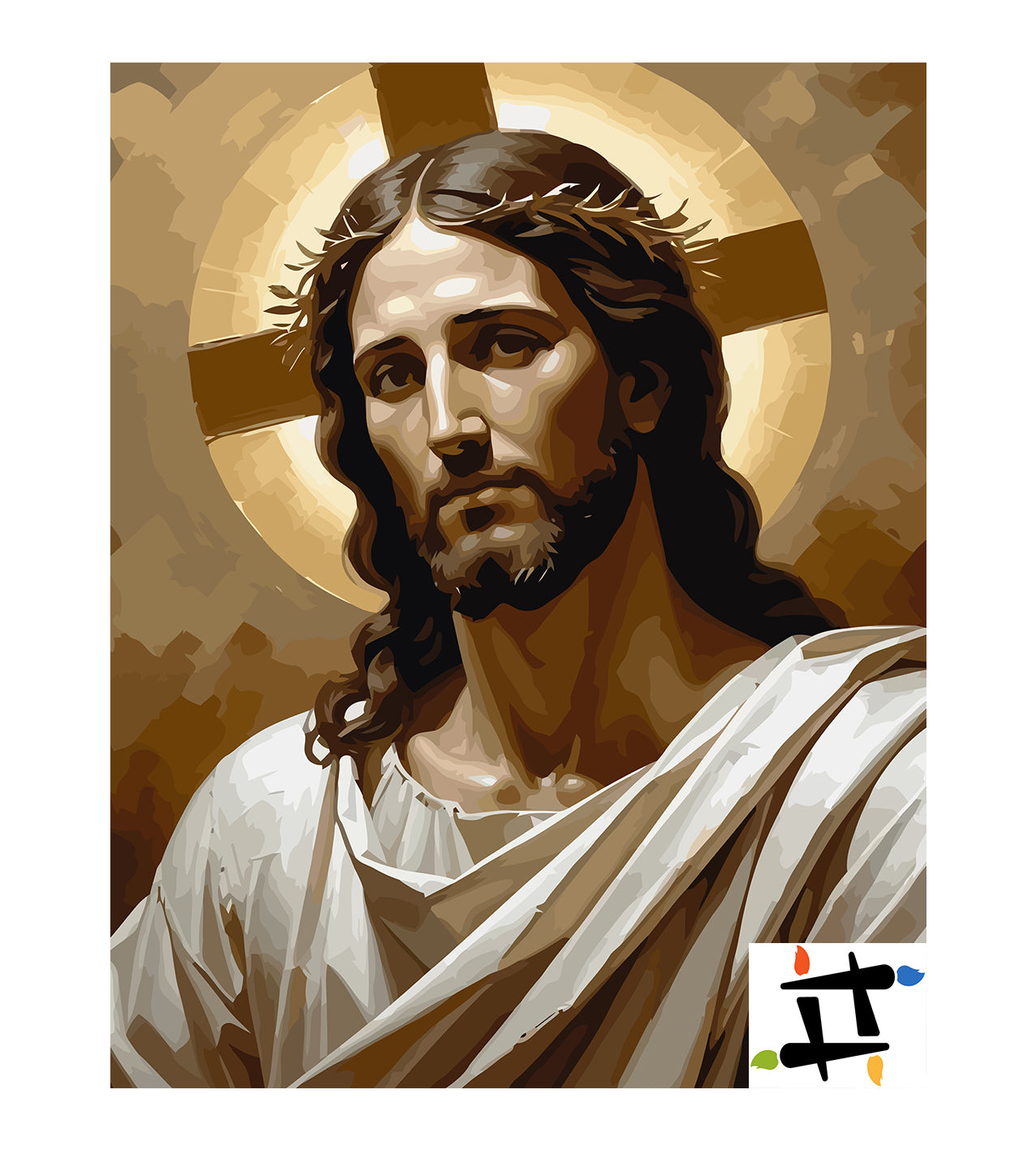 Set Pictură pe numere – Iisus Hristos 6357