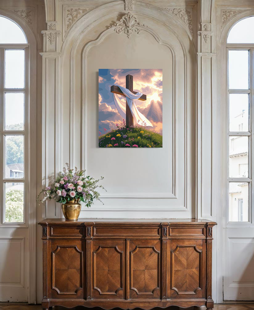 Set Pictură pe numere – Învierea Domnului 6369