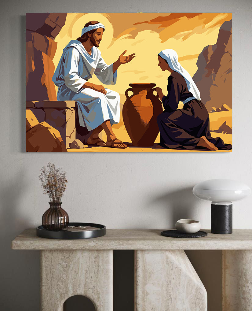 Set Pictură pe numere – Darul Apei Vii 6386