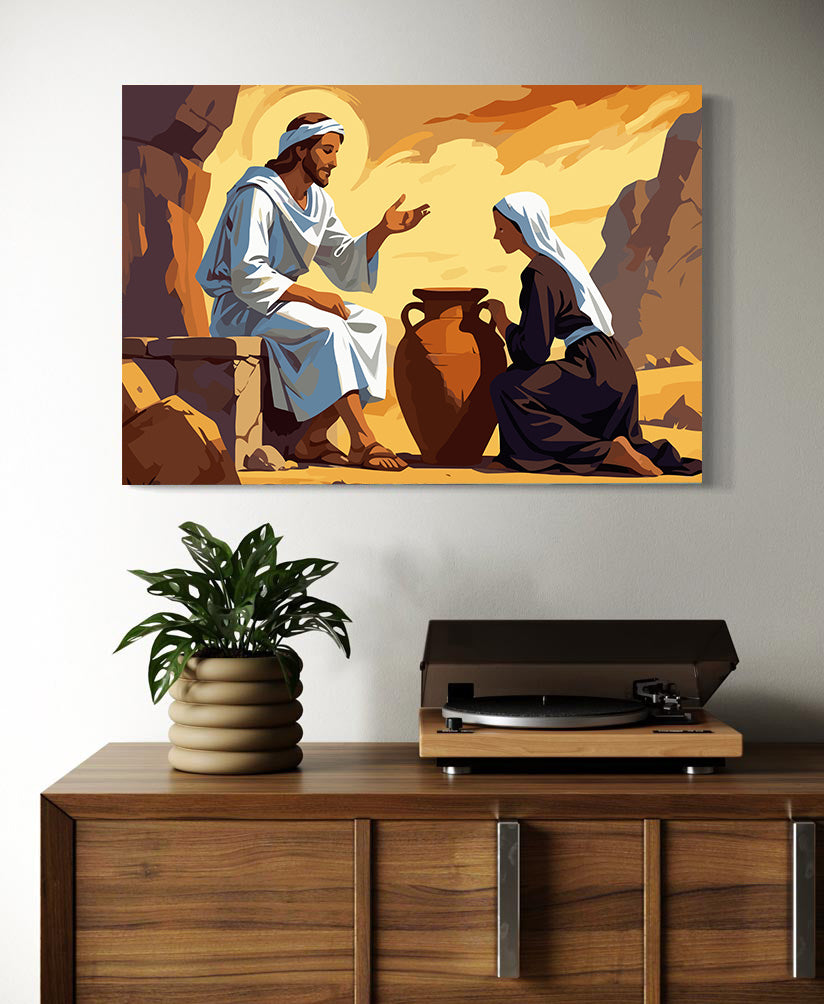 Set Pictură pe numere – Darul Apei Vii 6386