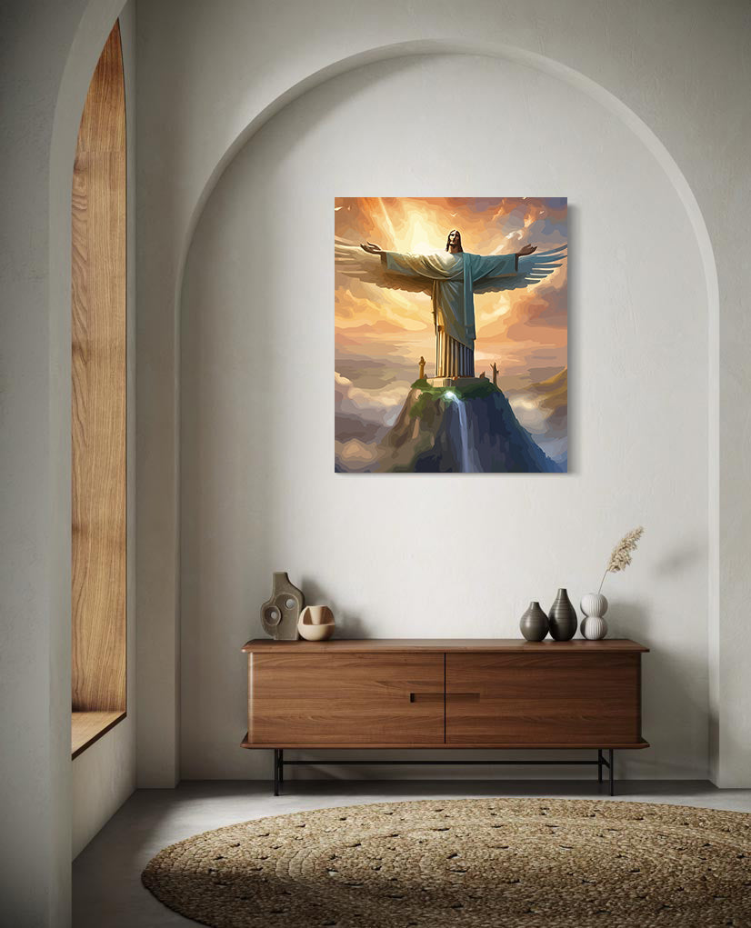Set Pictură pe numere – Cristo Redentor 6391