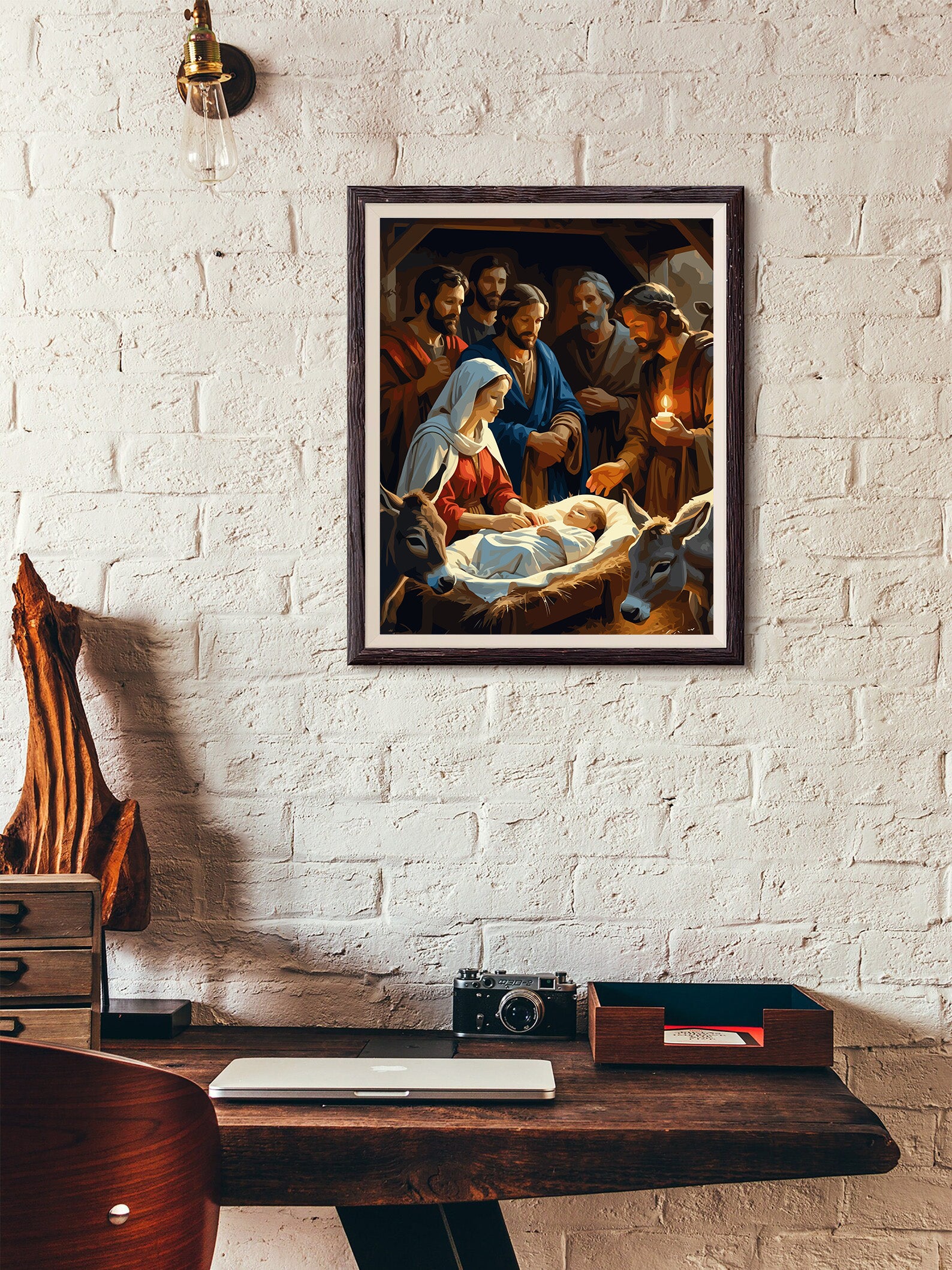 Set Pictură pe numere – Nașterea Domnului 6392