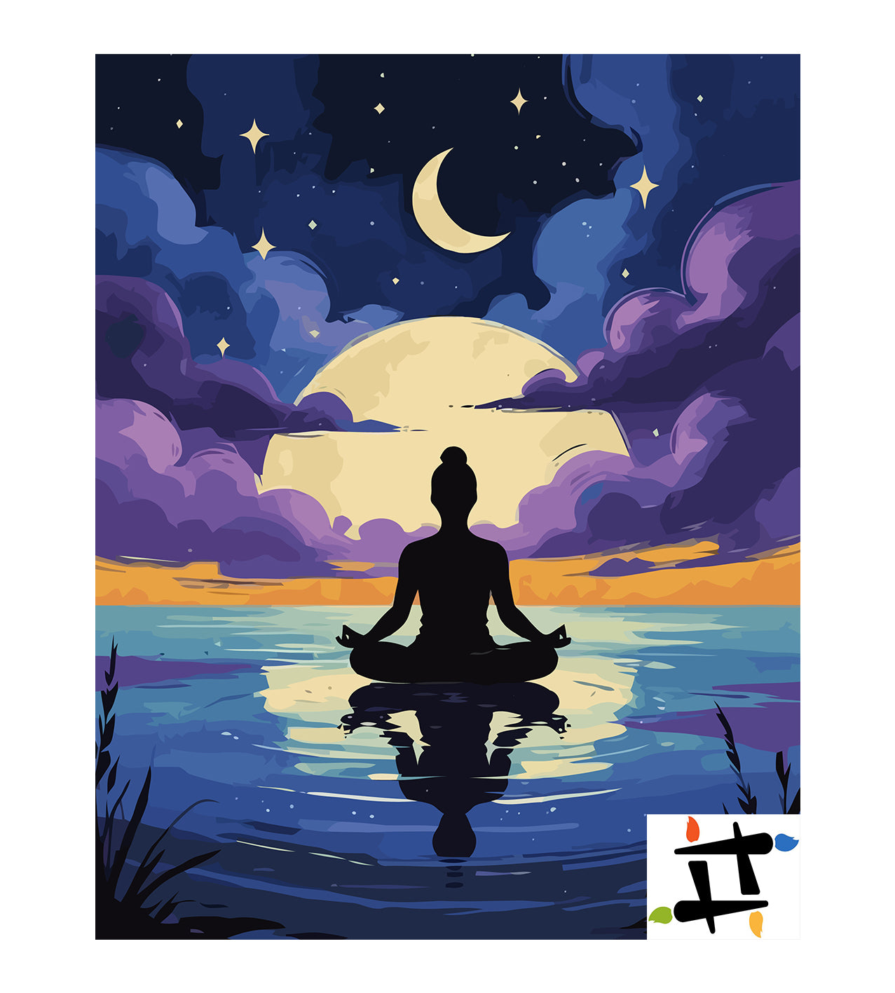 Set Pictură pe numere – Armonia Cu Universul 6405