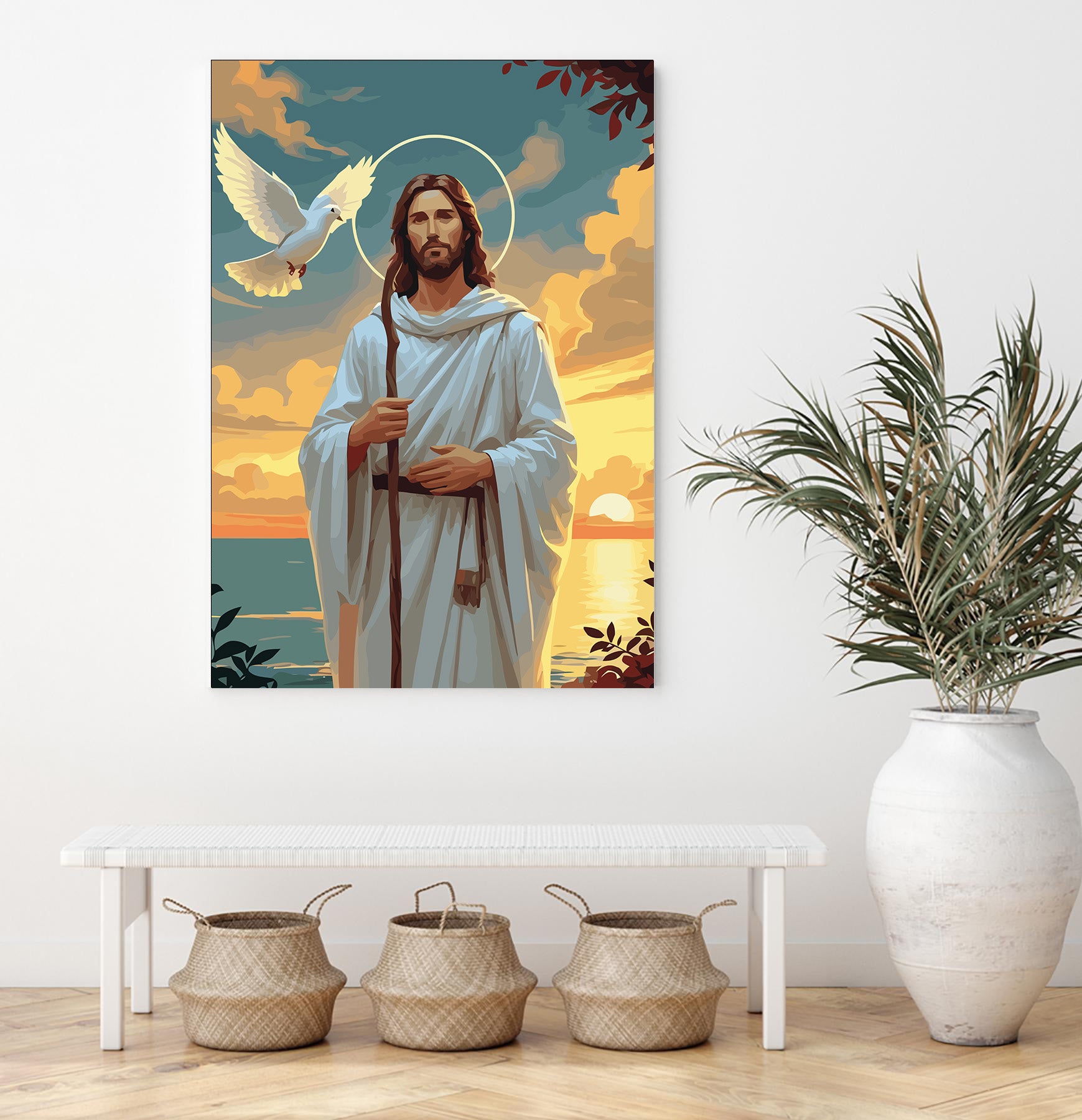 Set Pictură pe numere – Păstorul Cel Bun 6416