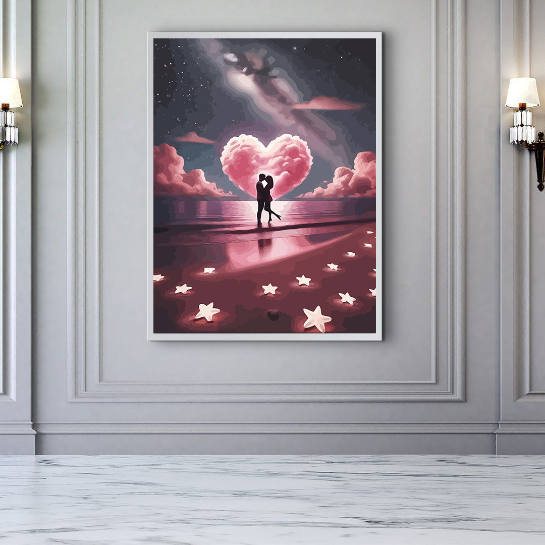 Set Pictură pe numere – Îndrăgostiți 6426