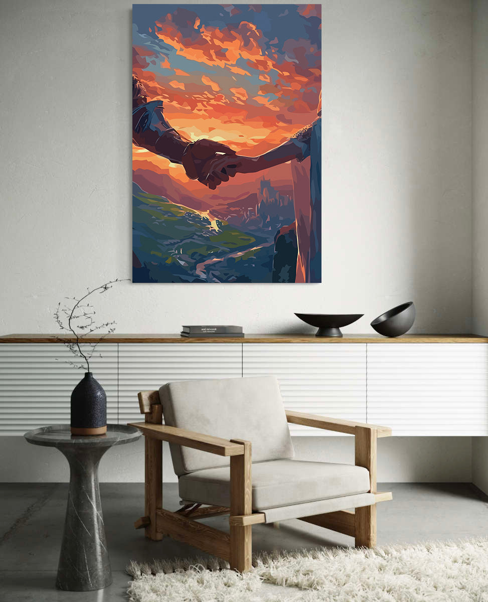 Set Pictură pe numere – Limbajul Îndrăgostiților 6427