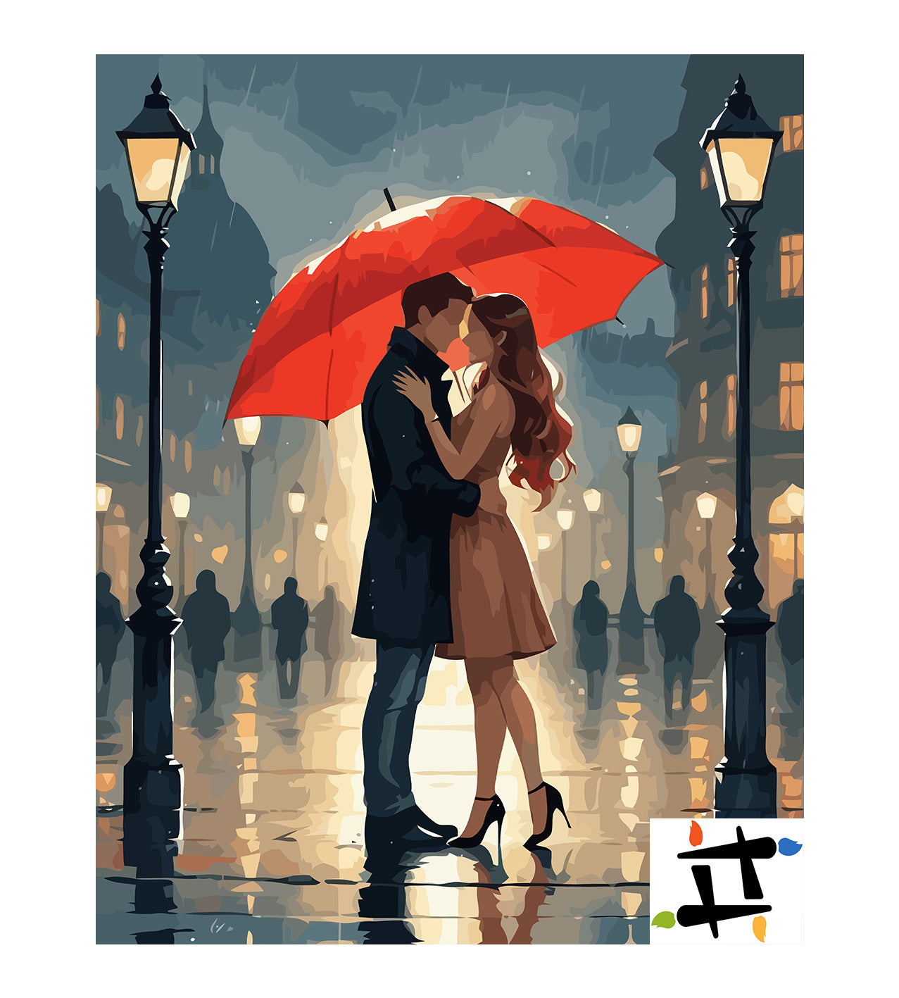 Set Pictură pe numere – Ploaia Iubirii 6433